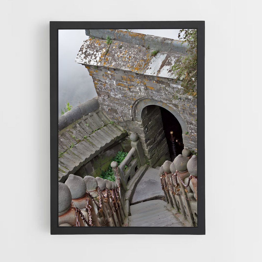 Poster Le Tunnel du Chat – affiche Kung Fu (vue 2)
